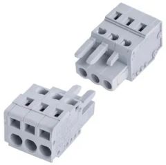 Wago 221-413 Push Wire Connector 3 Wire Electrical Terminal - Image 1