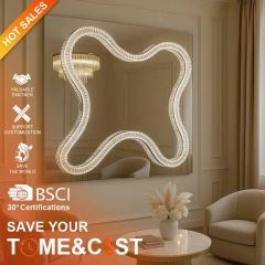 Smart Wall Light Emitting Diode Mirror Crystal Wall Light - Image 1