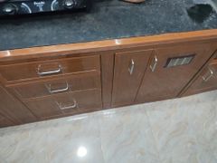 Pvc Modular Kitchen Cupboards Width 600 mm Height 1200 mm Finish Laminate No. Of Doors 4 Door Door Style Swing Door Lifespan - Image 6