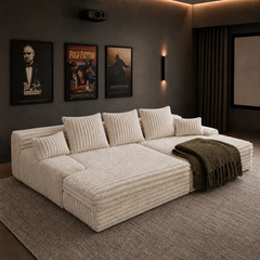 Compressed Sofa nobel Modern Living Room Sofa pure foam comfortable furniture L-shaped export wholesale - Image 1