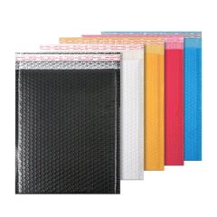 Colorful Zip Locked Bubble Mailer Shipping Express Bag - Image 5