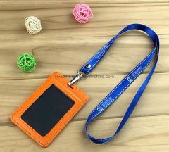 Plastic Breakaway Hook Custom Logo Plain Necklace Retractable Rope Lanyards with ID Card Badge Holder - Yiwu Tina Craft Co., Ltd.