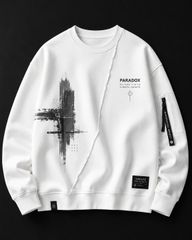 Sy-409 Customized Unisex Fleece Over-Sized Sweatshirts - Image 2