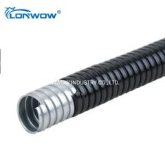 PVC Coated Flexible Corrugated Electrical Conduit Pipes - Image 1