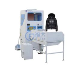 FUDA High Performance Foot Pedal Down Filling Machine for Diamond Quilted Mockneck Jacket And Goose Down Apparel Industrial Grade - Shanghai Fuda Down Fiber Filling Machine Co., Ltd.