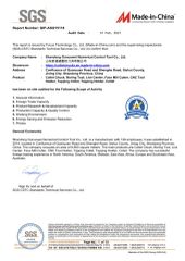 QIP-ASI215118 certificate from Shandong Ounuowei Numerical Control Tool Co., Ltd.