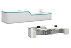 Modern Customized Reception Desk Nurse Station Hotel Commercial Counter - Image 6