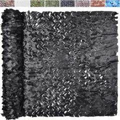 Customizable Black Waterproof Camouflage Net for Personalized Outdoor Solutions - Image 3