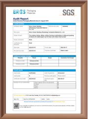 s g s certificate from Derun Green Building (Shandong) Composite Material Co., Ltd