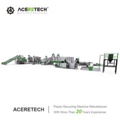 Plastic PE LDPE Recycling Washing Equipments with Skillful Manufacture with Carbon Steel Machine Frame - Image 3