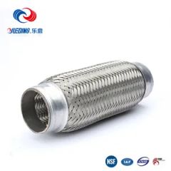 Auto Exhaust Pipe Exhaust System MOQ 100PCS Sample for Free Warranty 3 Years Trademark YUEDING HS Code 8708920000 OE No. Exhaust - Image 1