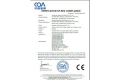 CE certificate from Shenzhen Hubsan Technology Co., Ltd.