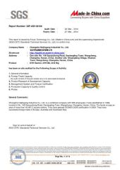 SGS-CSTC certificate of Changsha Heijingang Industrial Co., Ltd. – certificate photo, supplier certificates section