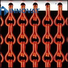 Aluminium Metal Chain Fly Pest Insect Door Screen Curtain Control Silver or Gold Screens & Room Divider - Image 3