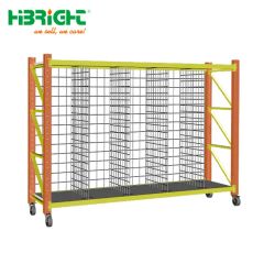 Customized Professional Metal Double Side Display Storage Pruduct Supermarket Warehou Racking Shelving - Image 4