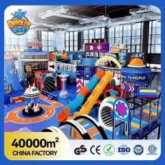 Wholesale Kids Amusement Park Equipment for Children Indoor Playground Soft Play Structures Climbing Wall and Balls Machine - Image 1