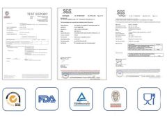 test report certificate from Yangjiang Honglin Industrial Co., Ltd.
