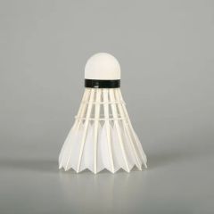Good Flight Straight Goose Feathers Badminton Shuttlecock for Professional Practice - Image 1