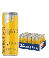Red Bull The Yellow Edition Tropical Energy Drink - Image 1