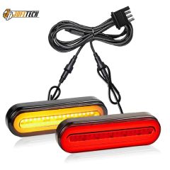 Dynamic Universal LED Truck Tail Light Box Halogen Xenon Indicator Lamp New 12V 24V Compatible for Trailer Stop Rear Brake - Image 6