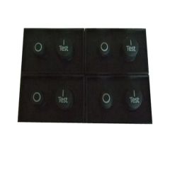 OEM Custom Made Silicone Rubber Keyboard Membrane Push Buttons Electronic Keyboard - Image 2