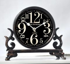 Metal Iron Alarm Home Decor Table Clock Desktop Clocks - Image 5