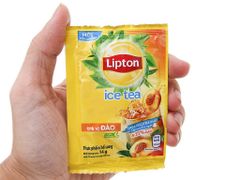 Li-pton Iced Tea Peach Flavor 224g (16 packs x 14g) Content tea Packaging Box Type Herbal Tea Address Vietnam Storage Type - Image 4