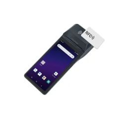6.0 Inch Gms Wireless Handheld Android 11 Mobile POS Terminal with 58mm Thermal Printer Z300p - Image 2