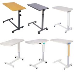 Mobile Dining Table for Hospital Beds Warranty 1year Model NO. T005 Folded Unfolded Material Plastic Trademark Haoshen Specification 0.08 - Image 3
