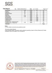 Pouch bag Food grade certificate from KAIPING FEILIYANG PACKING MATERIALS CO., LTD.