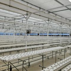 PVC Channel Hydroponics Farm Irrigation Vertical Farming Equipment Hydroponics System - Image 6