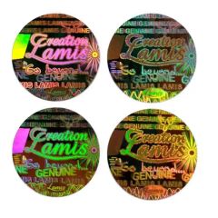 Holographic Security 2D/3D Packaging Labels Colorful Printing Hologram Sticker - Image 2