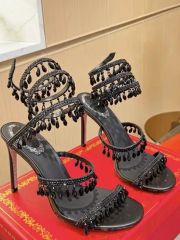 2025 Luxury Brand Women′ S Handmade Fancy High Heels Designer Plain Pointy Toe Stiletto High Heels Sandals - Anhui Zhoushan E-Commerce Co., Ltd.