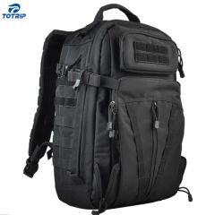 Custom Tactical Backpack 36-55L Waterproof Black 1Y MOQ500 15D - Quanzhou Chally Sport Goods Co., Ltd.