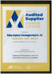 TUV Certification certificate from Beijing Jingdong Technology(Laoting) Co., Ltd.