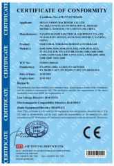 CE certificate of HENAN NYBON MACHINERY CO., LTD. – certificate photo, supplier certificates section