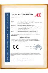Certificate certificate from Baoding So Luen Import&Export Co., Ltd.