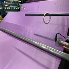 High-Quality Custom Satin Sashes Sinoco Purple Ribbon Printed Logo Wedding Birthday - Image 2