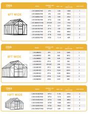 High Quality Greenhouse Anti Hail Protection Resin Frame Agricultural Plastic Greenhouse - Image 6