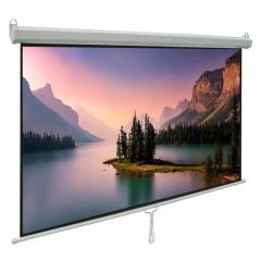 120 Inch Manual Projection Screen for Office Classroom Use - Image 5