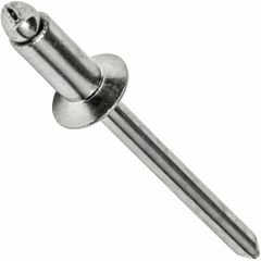 Polished Stainless Steel Caparo SS Pop Rivets Brand Caparo Finish Polished Grip Range 0.5 mm Packaging Type Box Rivet Diameter 1/4 - Image 2
