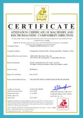 M.2022.206.C80608 certificate from Qingdao Eterlift Machinery Co., Ltd.