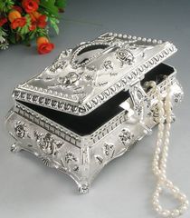 Metal Jewelry Boxes Form Factor Compact Portability Portable Tensile Strength High Wearing Resistance High Internal Space - Image 1
