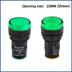 22mm Panel Mount 12V LED Ad16-22ds Panel Equipment Indicator Signal Lamp Lights - Image 3