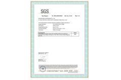 SGS certificate of Xiamen D&Q Import and Export Co., Limited – certificate photo, supplier certificates section