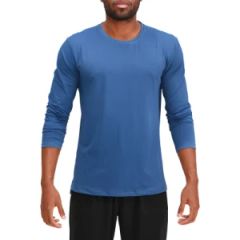 Custo Logo Sports Workout Cycling Running Training Athletic Yoga Gym Fitness Wear Long Sleeves Polyester Quick Dry Shirt for Man - Guangzhou RJ Clothing Co., Ltd.