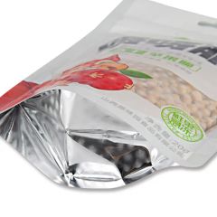 Custom Plastic Dry Food Nuts Packaging Zipper Stand up Pouch Origin China Model NO. CJ0124 HS Code 4911990090 Key Word Stand up - Image 2
