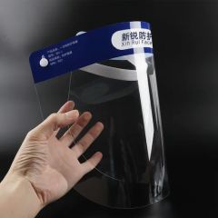 China Factory High Quality Face Shield Protective Mask Pet Material Pet Shape Dust Mask Model NO. Fc-10 Color Transparent - Image 4