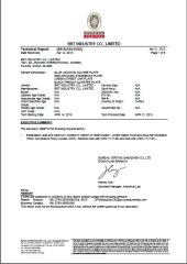 88151040103 certificate from Xiamen Yoyo Ceramic Trading Co., Ltd.