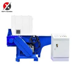 Waste Paper Single Shaft Shredders Plastic Metal Crushing Recycling Machine - Image 1